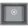 Кухонная мойка GRANULA KS-5501U, алюминиум