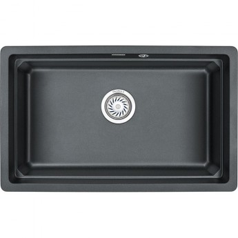 Кухонная мойка GRANULA KS-7303U, шварц (черный металлик) Кухонная мойка GRANULA KS-7303U, шварц (черный металлик)